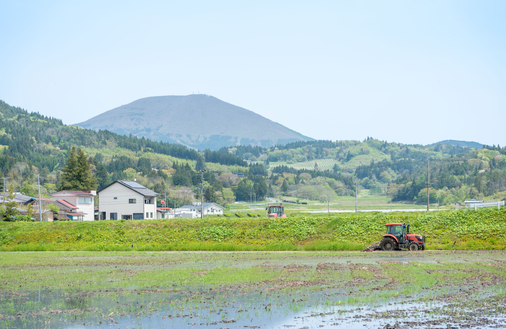 奥玉の農業は、自然とともにある